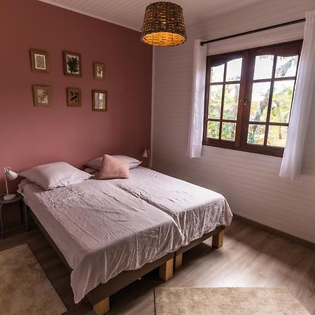 Magnifique Villa Creole Villa Ti Bout Bois Avec Cheminee Au Tevelave Les Avirons Exterior foto