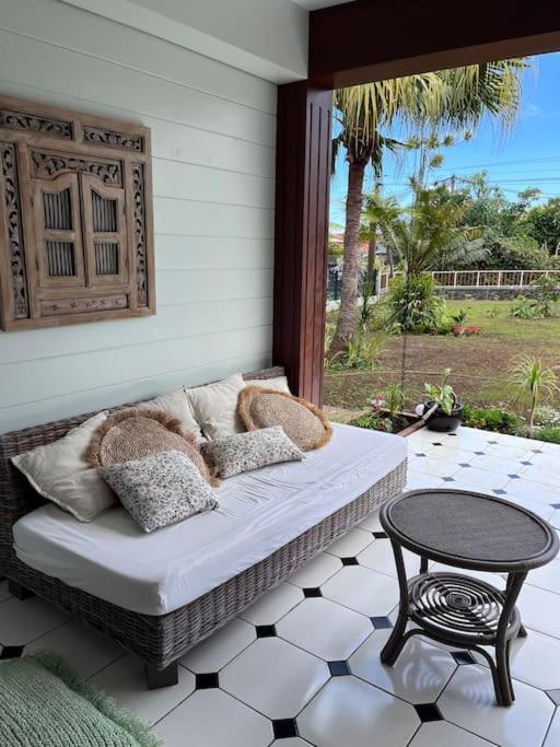 Magnifique Villa Creole Villa Ti Bout Bois Avec Cheminee Au Tevelave Les Avirons Exterior foto
