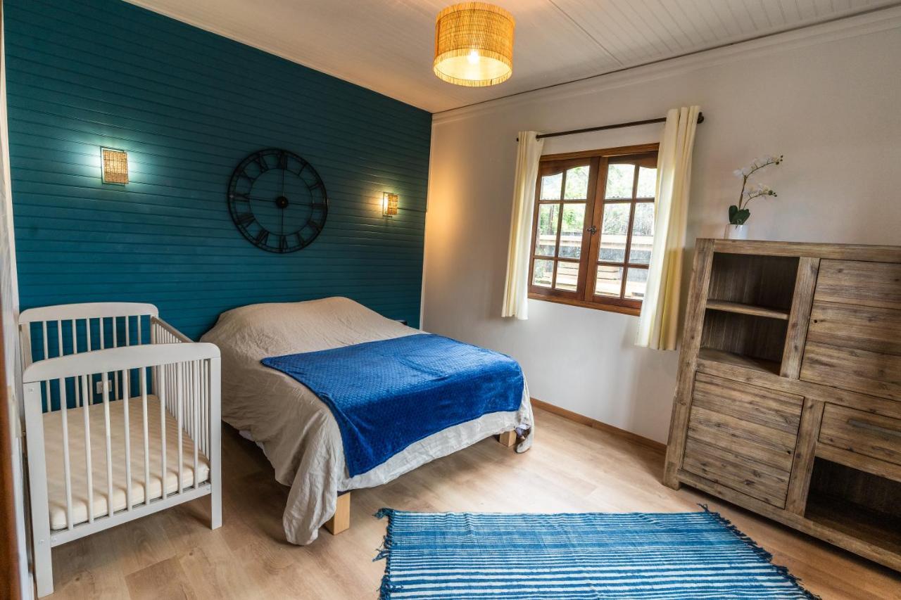 Magnifique Villa Creole Villa Ti Bout Bois Avec Cheminee Au Tevelave Les Avirons Exterior foto