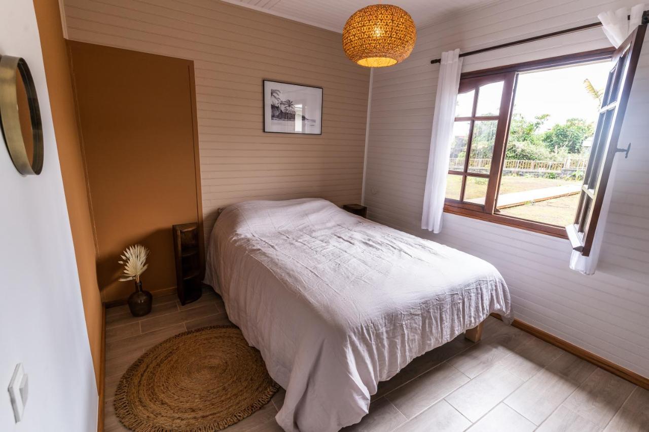 Magnifique Villa Creole Villa Ti Bout Bois Avec Cheminee Au Tevelave Les Avirons Exterior foto